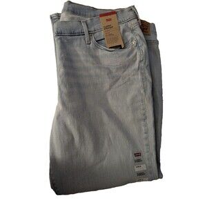 Levis Women's Classic Straight Jeans Plus Size 24W M Denim Stretch NWT